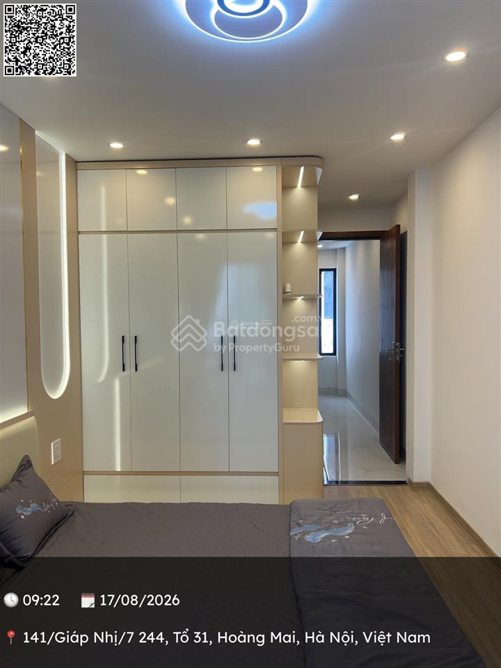 Bán nhà giáp nhị  hoàng mai  35m2  6 tầng  7,65 tỷ