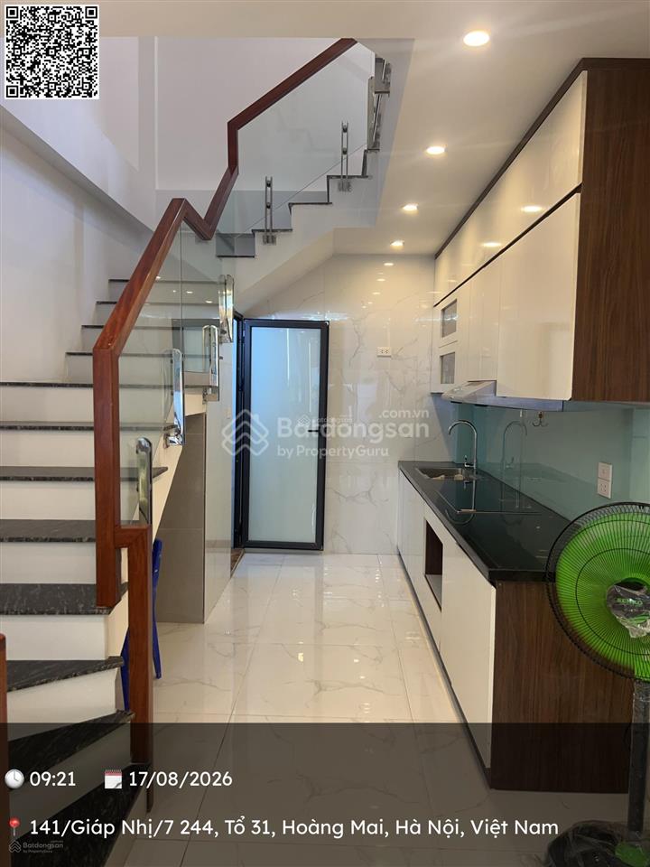 Bán nhà giáp nhị  hoàng mai  35m2  6 tầng  7,65 tỷ