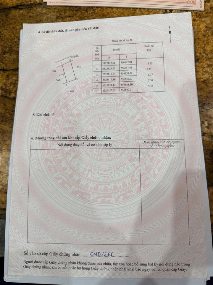 Chính chủ nhờ bán đất 58m2, ngõ thông, ô tô đỗ trước đất, lạc đạo, hưng yên.