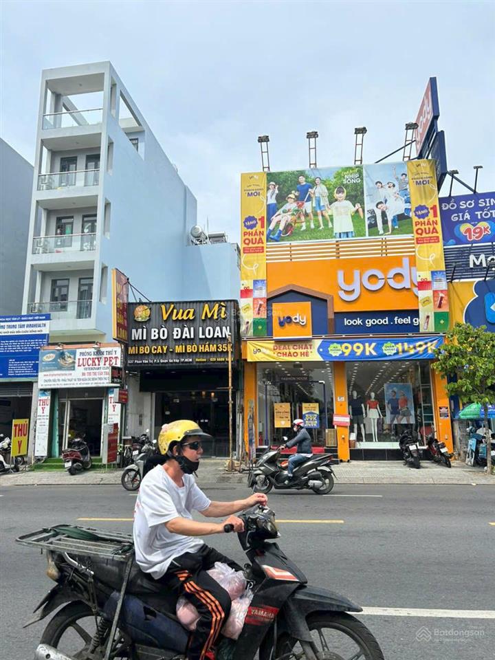 Bán nhà mt phan văn tri f5 gv giá 23 ty  đối diện city land dt 4*23