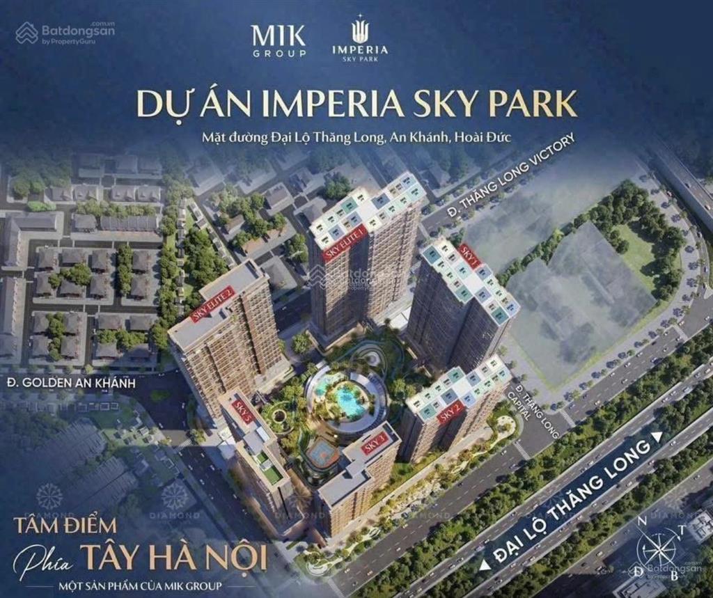 Không phải căn nào ở imperia sky park cũng view metro