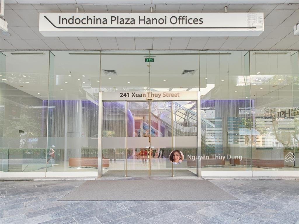 Bql toà nhà cho thuê văn phòng toà indochina plaza  xuân thuỷ, dt 1300m2 có cắt lẻ, giá ưu đãi
