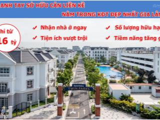 Liền kề eurowindow twin parks | trung tâm gia lâm cạnh công viên lớn nhất gia lâm
