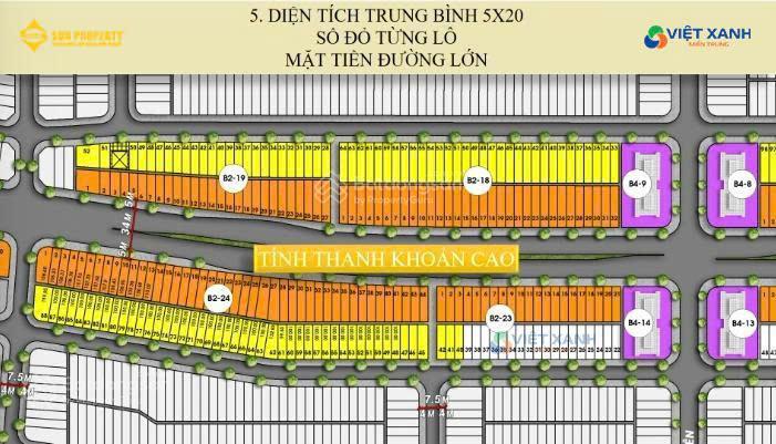 Đất võ chí công lô b21792 giá 4.944 tỷ  113.4m2, đường 7.5m lề 4m