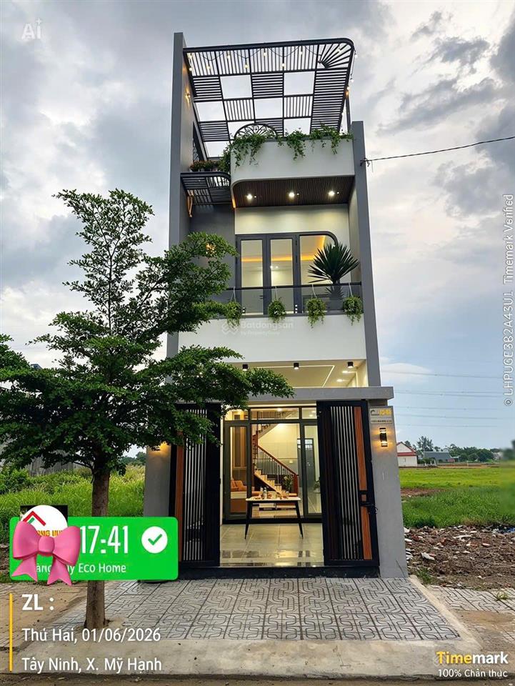 Bán nhà kdc mỹ hạnh hoàng gia, đức hòa | nhà đẹp 4pn, có sân ô tô, giá chỉ 3 tỷ 150
