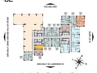 Bán cc đẹp xuất sắc tại diamond boulevard, 1,9 tỷ, 55 m2, 2pn, 1wc