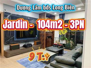 Bán cc 3pn, 3wc, 104m2, giá 9 tỷ tại le grand jardin sài đồng, long biên, hà nội