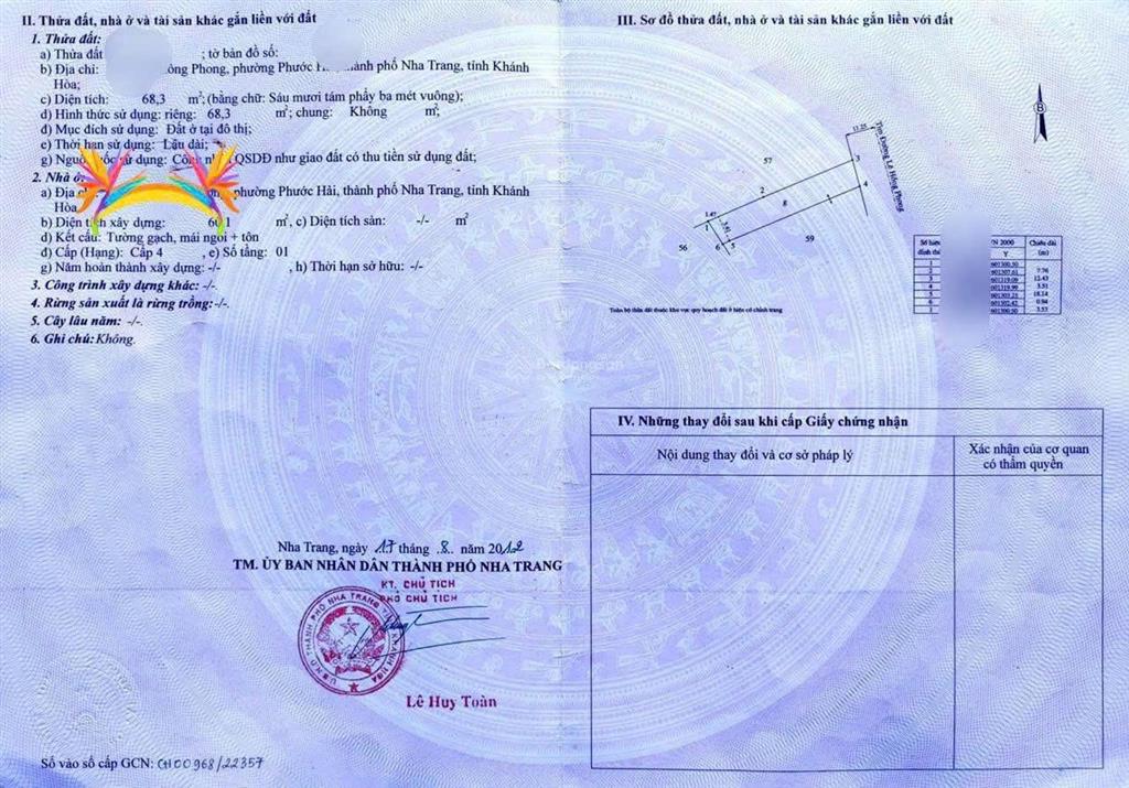 Bán đất tặng nhà cấp 4 đang cho thuê kinh doanh mặt tiền đường lê hồng phong