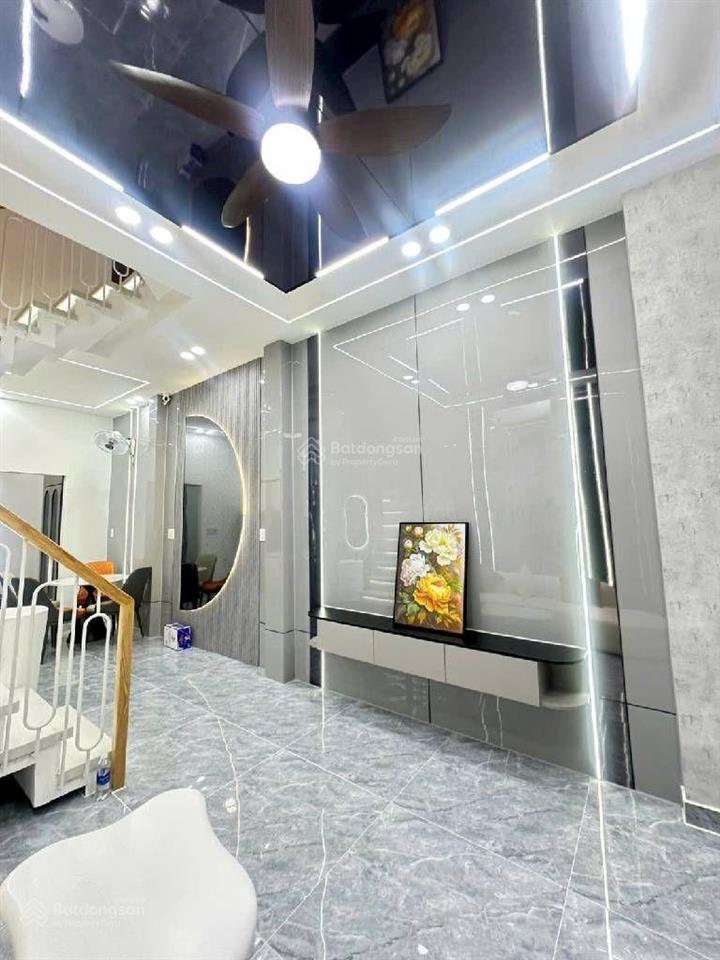 Nhà đẹp hẻm xe tải thông  nguyễn duy cung gò vấp kế trường học  giá 5.56 tỷ