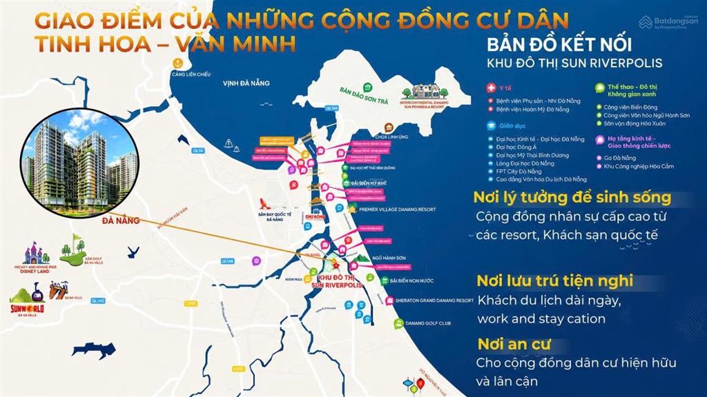 Nổi bật bán căn hộ f2.18.08 fours tower 1pn+ tầng 18 view núi ngũ hành sơn sungroup
