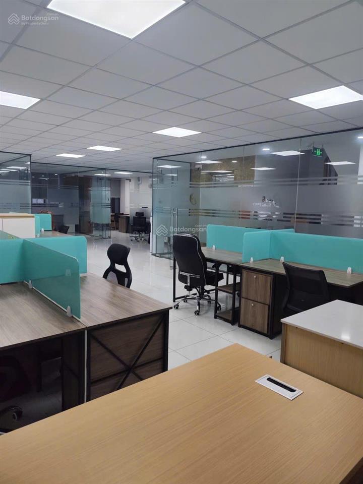 Cho thuê văn phòng full nội thất đường trần não phường an khánh  dt 150m2 giá 50 triệu/tháng