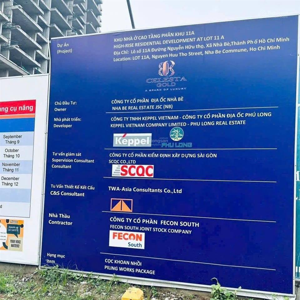 Booking celesta gold nhà bè, chỉ 30tr bạn sẽ có cơ hội chọn lựa căn hộ theo ý thích và có hoàn lại