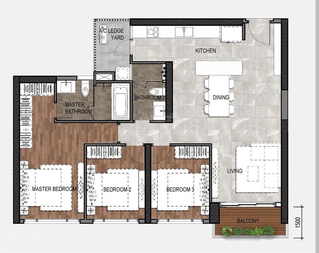Bán căn hộ infiniti keppel land q7 giai đoạn mới nhất, 120m2, 3pn giá chỉ 12.5 tỷ