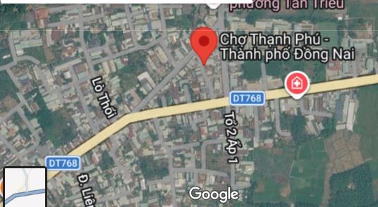 Bán lô đất 215 m² full thổ cư xây biệt thự sở hữu 2 mặt tiền, giá full chỉ 1 tỷ 3