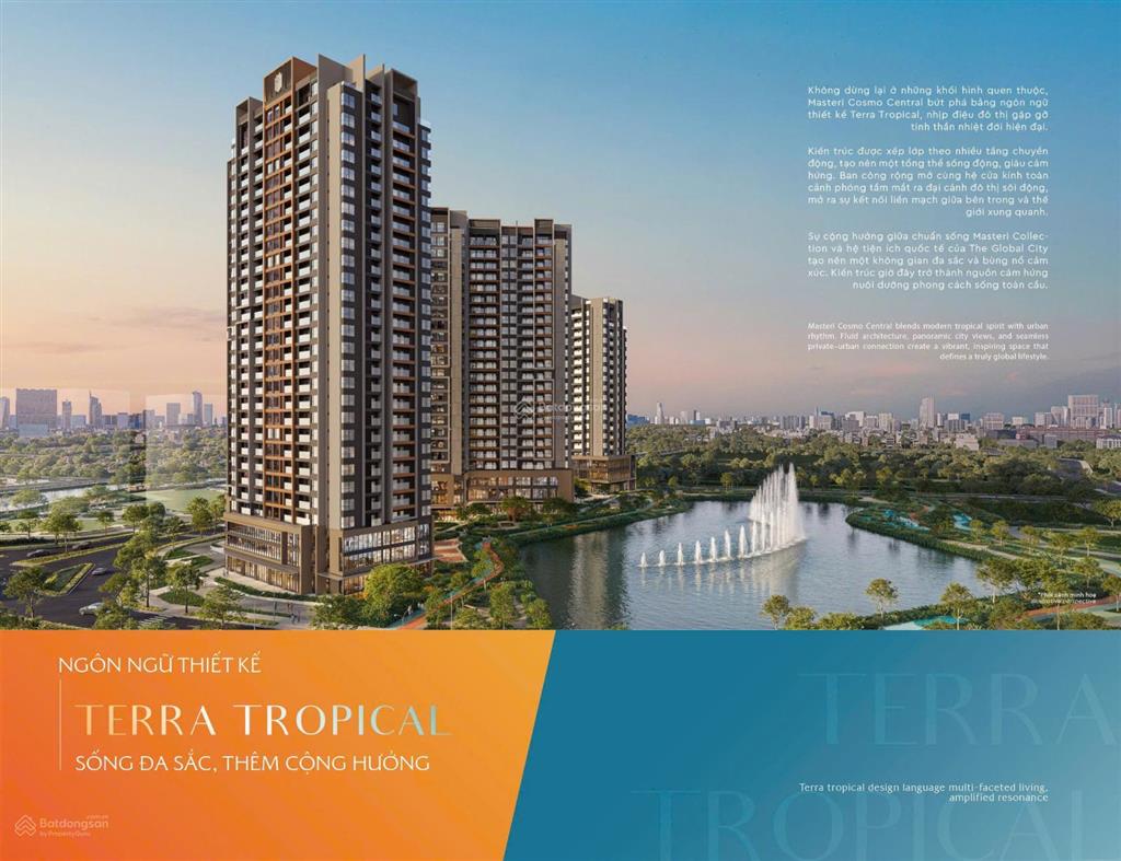 2pn masteri cosmo central  view hồ bơi resort  74.6m²  giá tốt 8.535 tỷ