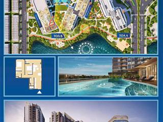 2pn masteri cosmo central  view hồ bơi resort  74.6m²  giá tốt 8.535 tỷ