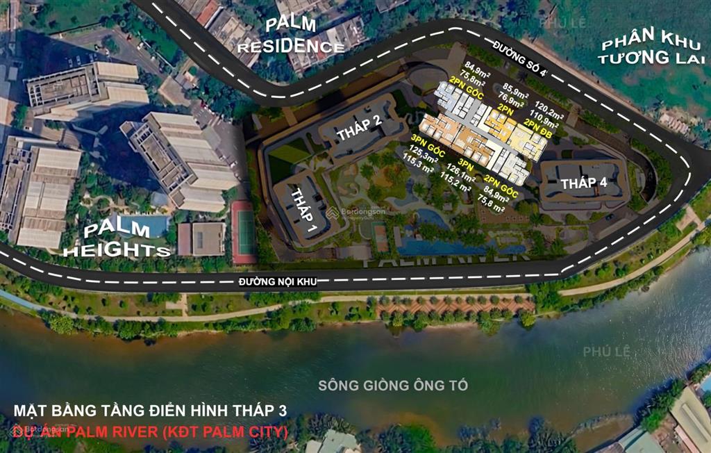 Palm river  palm city căn hộ quận 2 cao cấp mua trực tiếp cđt, ck đến 16,5%, chỉ tt 10% nhận nhà