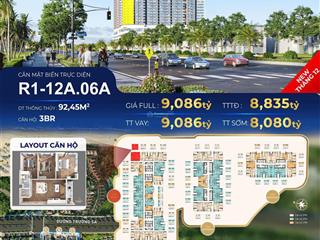 Căn hộ trực diện mặt biển mỹ khê giá siêu đầu tư