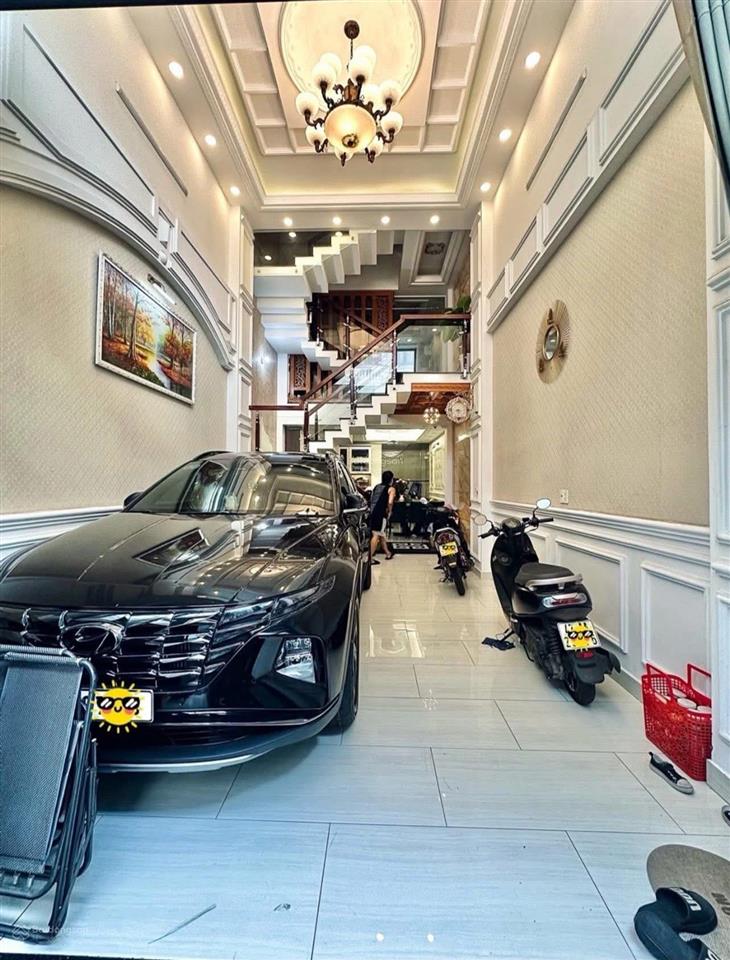 Chủ gấp rồi 56m2 ngay khu dân cư sang trọng nhà đẹp 5 tầng nguyễn văn khối gần cv làng hoa nhỉnh 7t