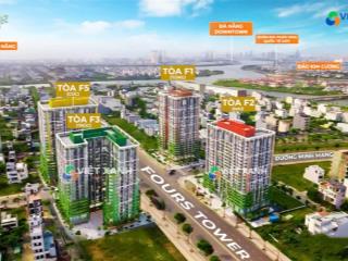 Hàng hiếm, căn góc 2 br có sân vườn tòa f1 giá tốt nhất fours tower, căn hộ cao cấp nam hòa xuân