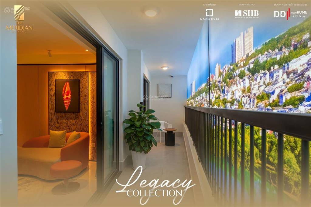 Căn 2 phòng ngủ 73.05 m2 view thành phố, sông hàn, danang downtown / tầng 8 the meridian đà nẵng
