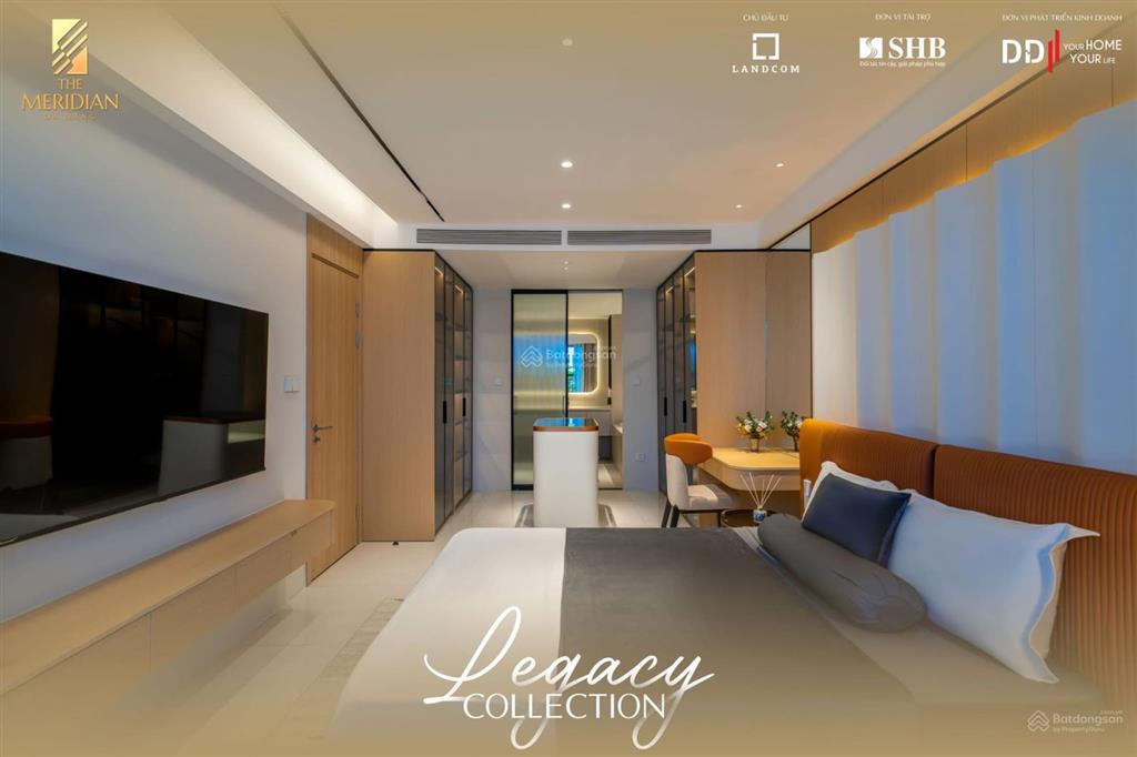 Căn 2 phòng ngủ 73.05 m2 view thành phố, sông hàn, danang downtown / tầng 8 the meridian đà nẵng
