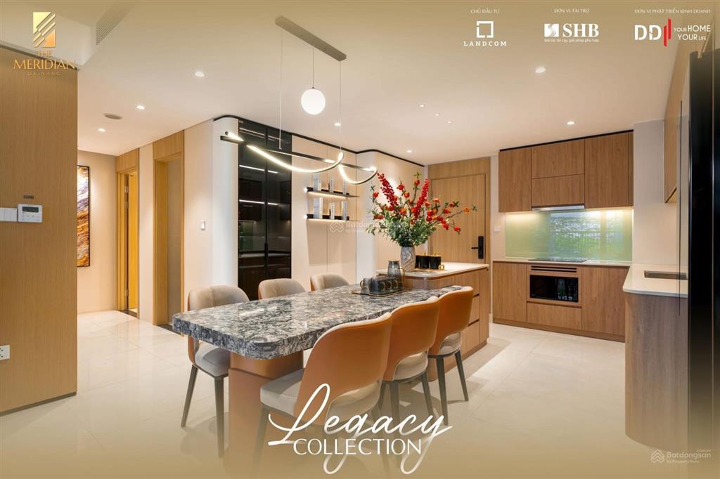 Căn 2 phòng ngủ 73.05 m2 view thành phố, sông hàn, danang downtown / tầng 8 the meridian đà nẵng