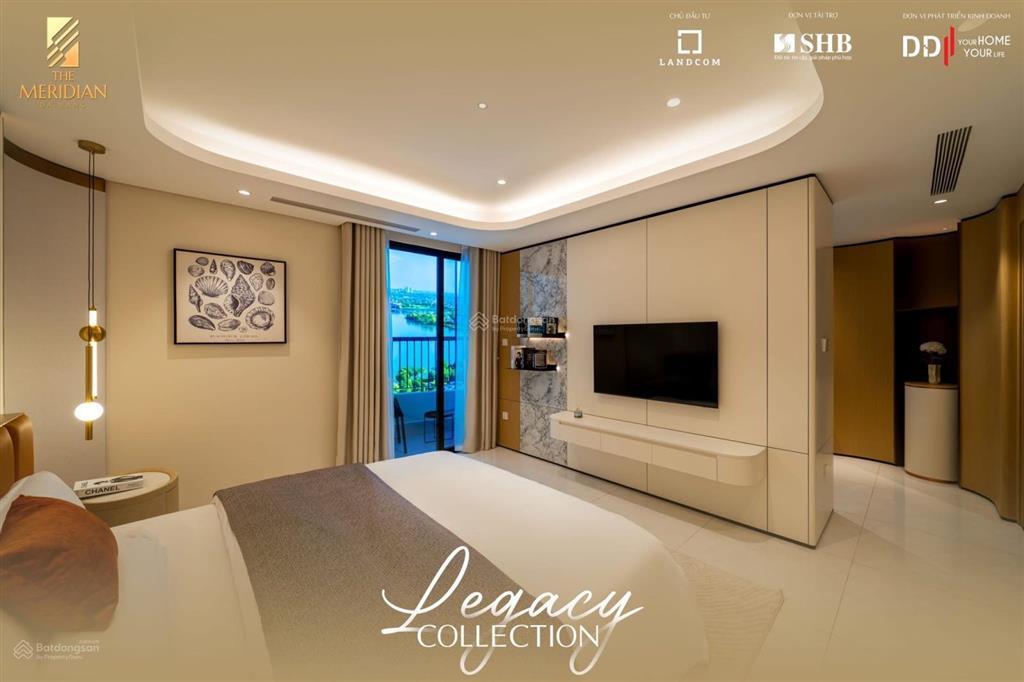 Căn 2 phòng ngủ 73.05 m2 view thành phố, sông hàn, danang downtown / tầng 8 the meridian đà nẵng