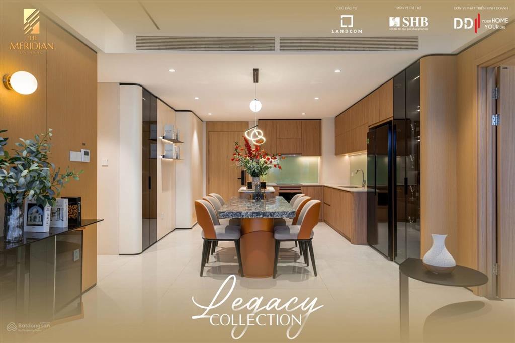 Căn 2 phòng ngủ 73.05 m2 view thành phố, sông hàn, danang downtown / tầng 8 the meridian đà nẵng
