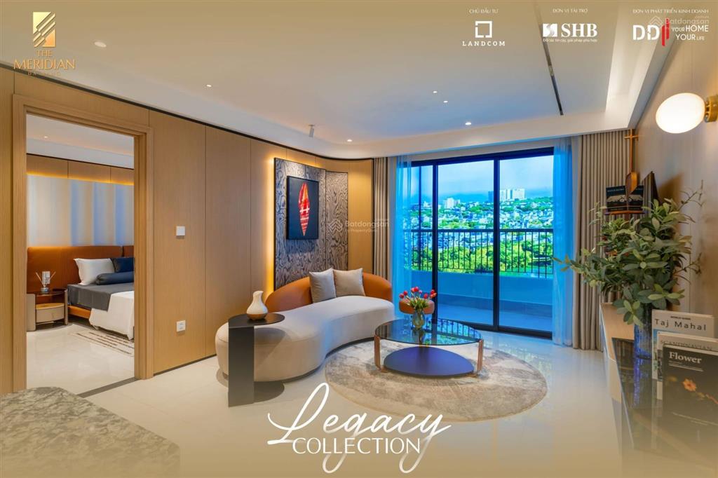 Căn góc vip 3pn meridian trực diện danang downtown & sông hàn  121.2m2 3pn  2wc ban công panorama