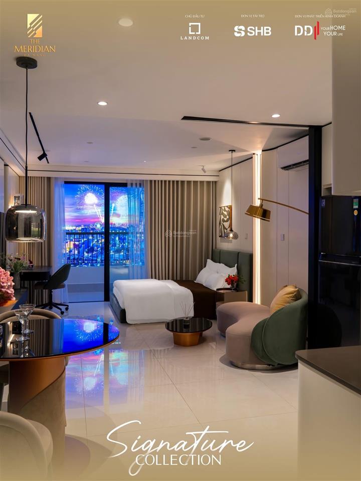 Duy nhất 1 căn studio đẹp nhất & giá tốt nhất hiện tại tại the meridian đà nẵng 42m² chỉ 3.6 tỷ