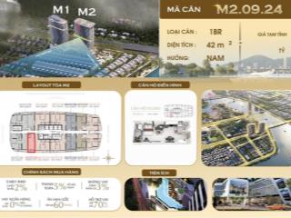 Duy nhất 1 căn studio đẹp nhất & giá tốt nhất hiện tại tại the meridian đà nẵng 42m² chỉ 3.6 tỷ