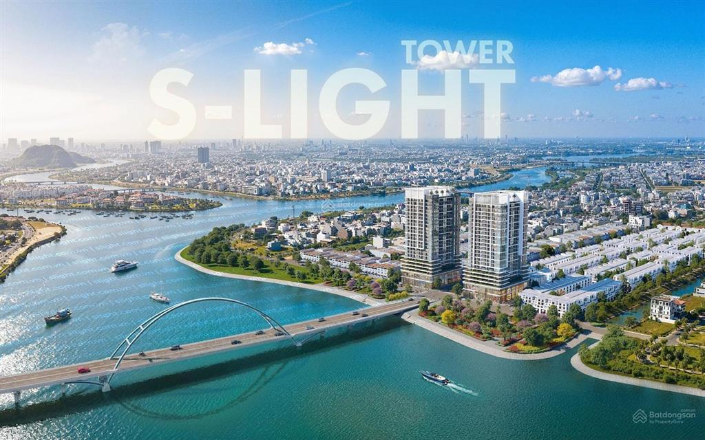 Căn 1pn + s  light tower view nam đà nẵng giá 2,3tỷ, hỗ trợ ls vay 24 tháng, thanh toán 817 triệu