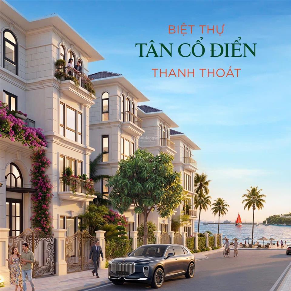 Biệt thự đơn lập góc lp02 lâm phong vin hải vân bay 213 m2 giãn xây 18 tháng giá full 18,15 tỷ
