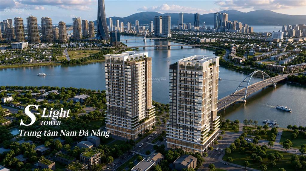 Căn 1pn+ view sông đảo kim cương slight tower sl2712b 57,6m² htls 24 th, giãn tiến độ 48 tháng