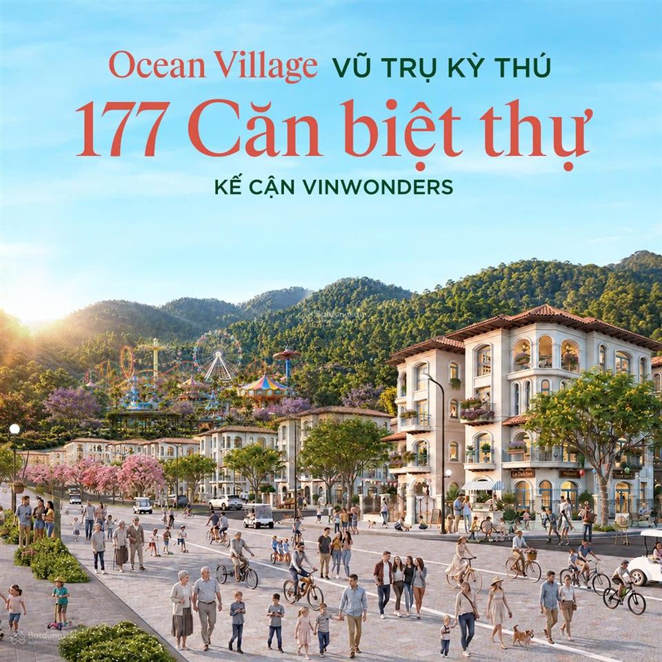 Liền kề đảo ngọc lv613 view công viên 80m2 11,35 tỷ quà tặng vinmec 100tr voucher aquafield 20tr