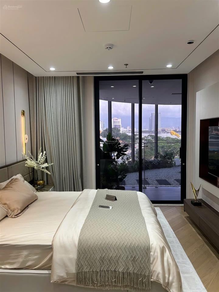 Căn 1pn view cầu rồng sông hàn the legend đà nẵng 51,7m2 tts 6,429 tỷ  htls 24 tháng