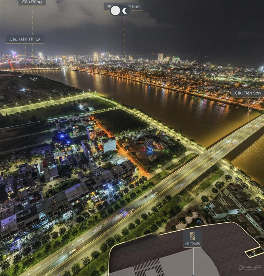 Trục căn góc 2pn đẹp dự án m21518 view pháo hoa sông hàn the meridian  sổ hồng vĩnh viễn