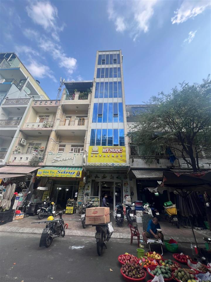 Bán nhà 6 tầng mặt tiền bạch vân quận 5 khu chợ hòa bình, dt 4x20m cn 80m2 chỉ 26 tỷ