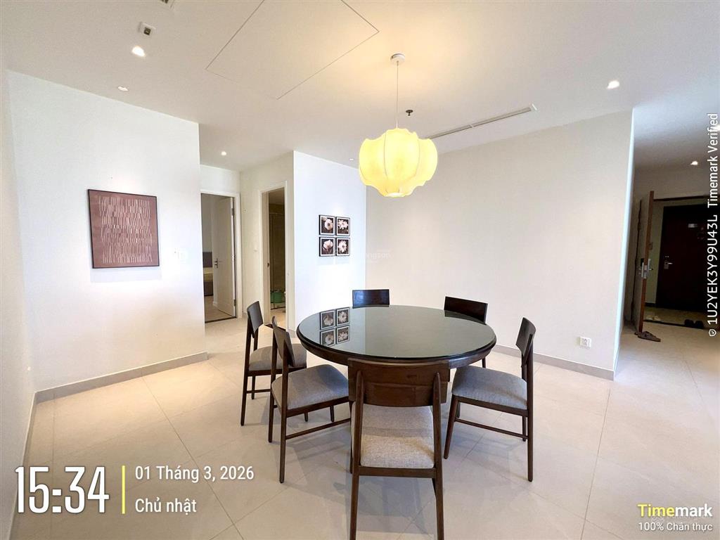 Cho thuê 4pn landmark 1, trực diện sông, công viên, full nội thất decor tối giản