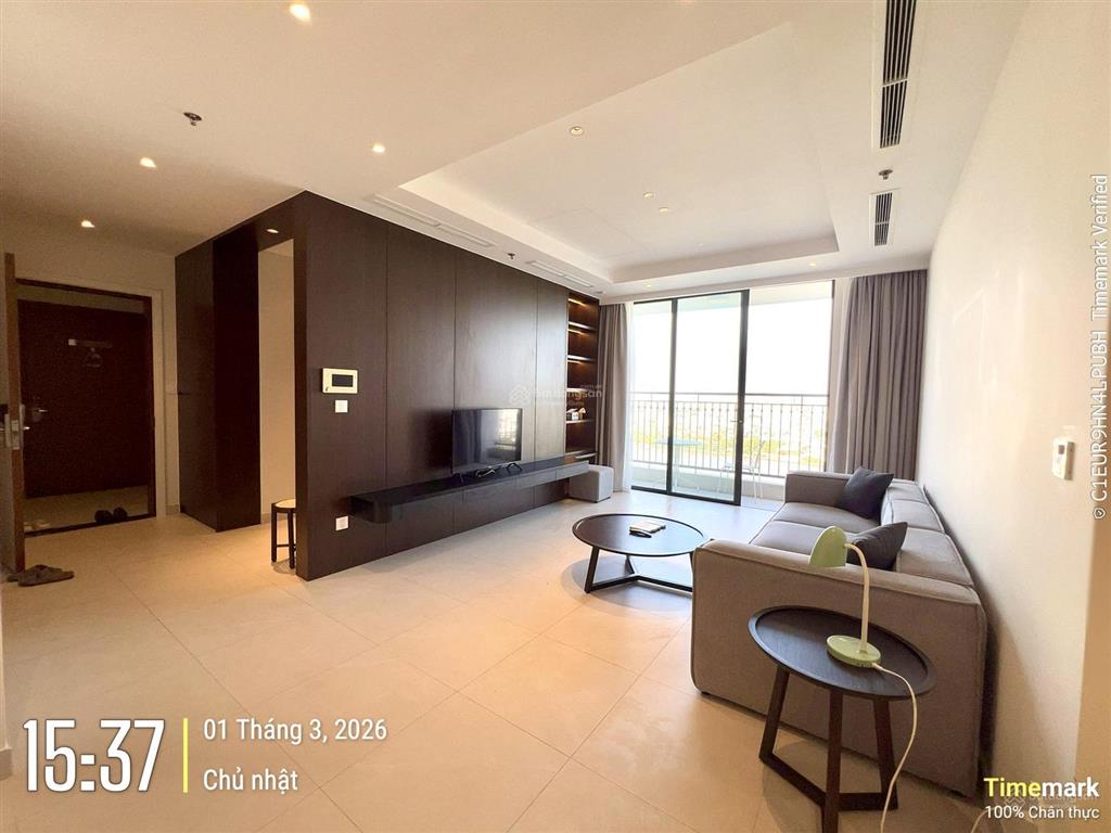 Cho thuê 4pn landmark 1, trực diện sông, công viên, full nội thất decor tối giản