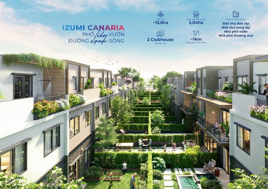 Izumi city chỉ từ 7,9 tỷ
sở hữu nhà phố vườn đương đại giữa lòng đô thị xanh