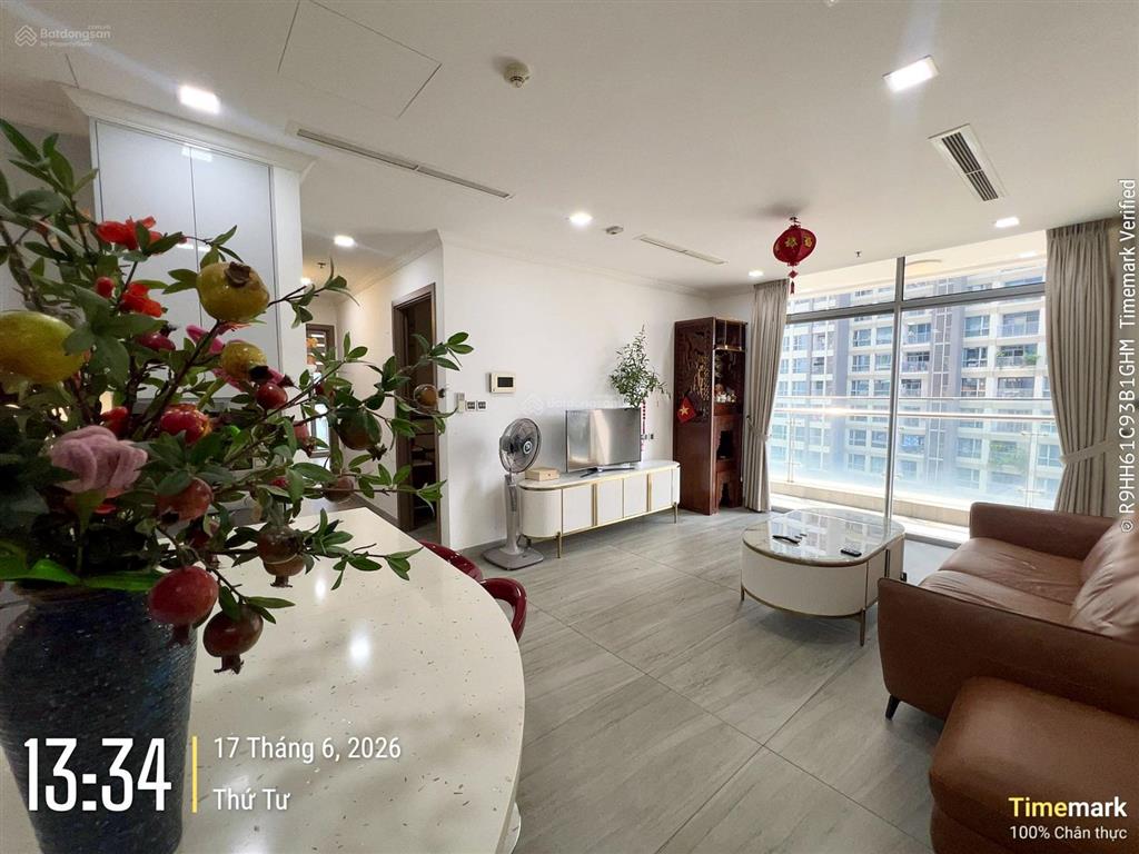 Căn hộ 3pn rộng 113m² tại vinhomes central park giá thuê chỉ 45 triệu/tháng
