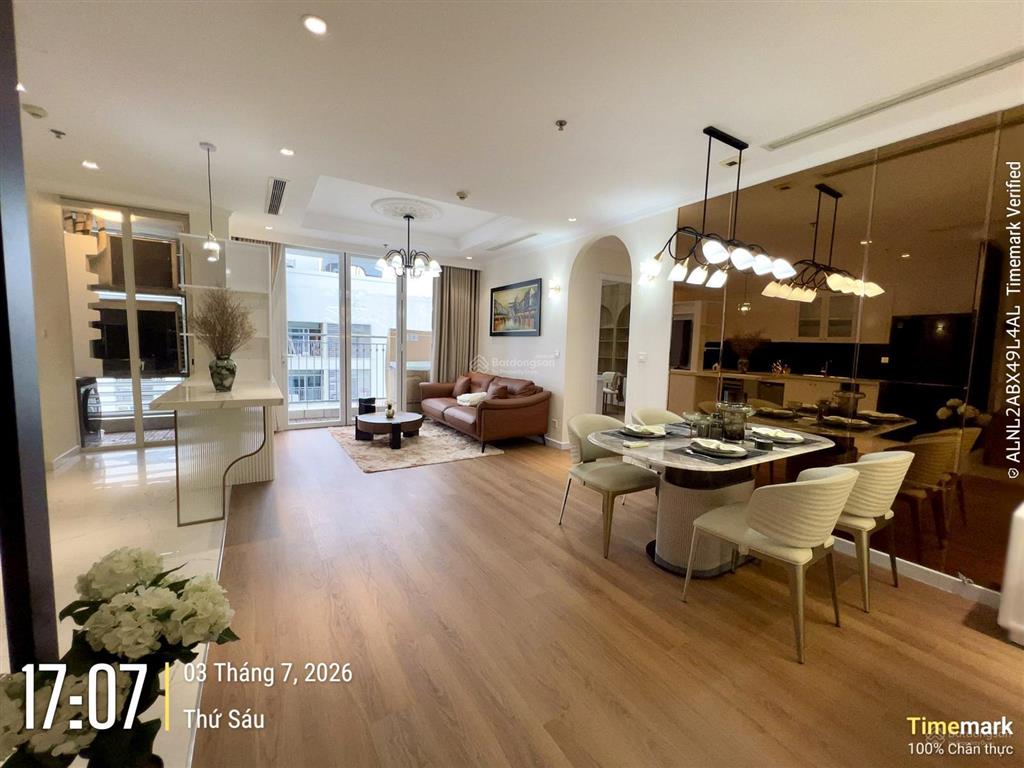 Cho thuê 3pn landmark 4  45 triệu/tháng, 108.7m2 siêu hot