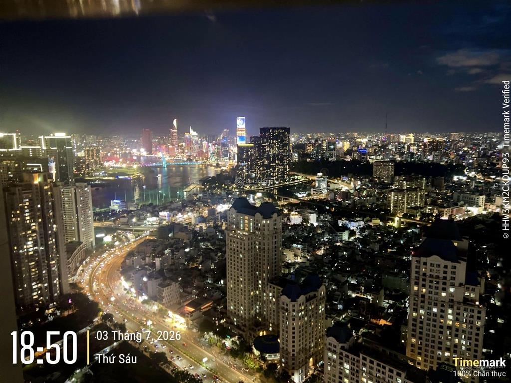 Cho thuê 1pn landmark plus, 54m², view thoáng
