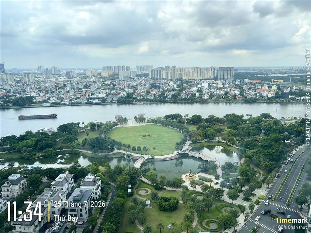 Cho thuê 4pn landmark 81  172m2, view sông, công viên