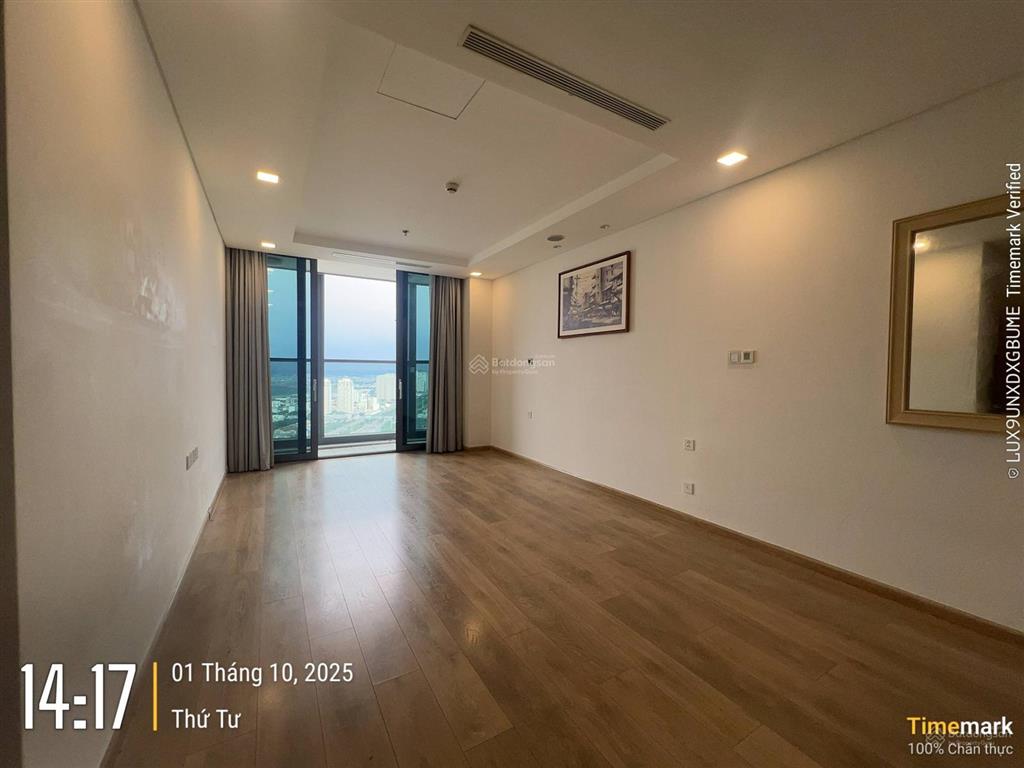 Cho thuê cc tại landmark 81, 109 triệu, 172m2, 4pn, 3wc, không nội thất