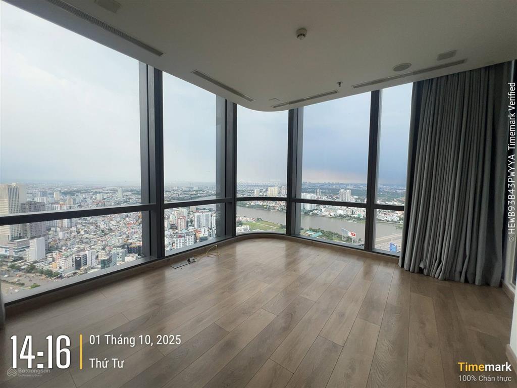 Cho thuê cc tại landmark 81, 109 triệu, 172m2, 4pn, 3wc, không nội thất