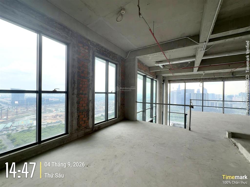 Tuyệt tác duplex zeit thủ thiêm  view panorama toàn cảnh sài gòn