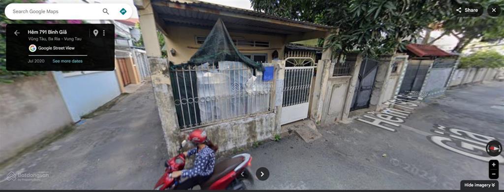 Bán đất 2 góc mặt tiền, nở hậu, dt 76.5m2 sổ hồng riêng, có sẵn nhà cấp 4. chỉ 4 tỷ. 0777 066 ***